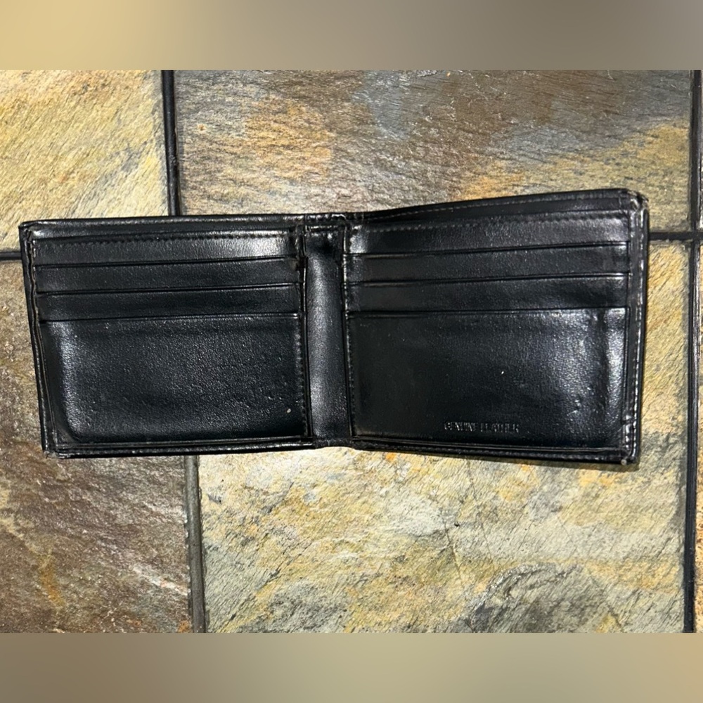 John Henry Black Leather bi fold Wallet * SALE** Saying Goodbye to Poshmark Sale